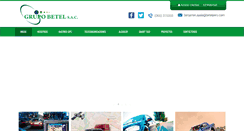 Desktop Screenshot of betelperu.com